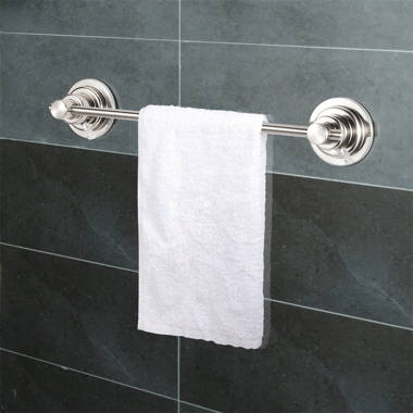 Suction cup discount shower towel bar